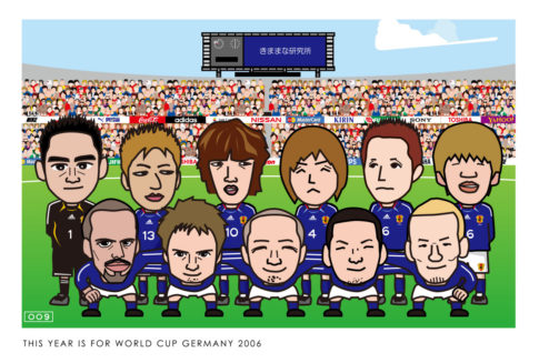 2006年ドイツワールドカップのイラスト