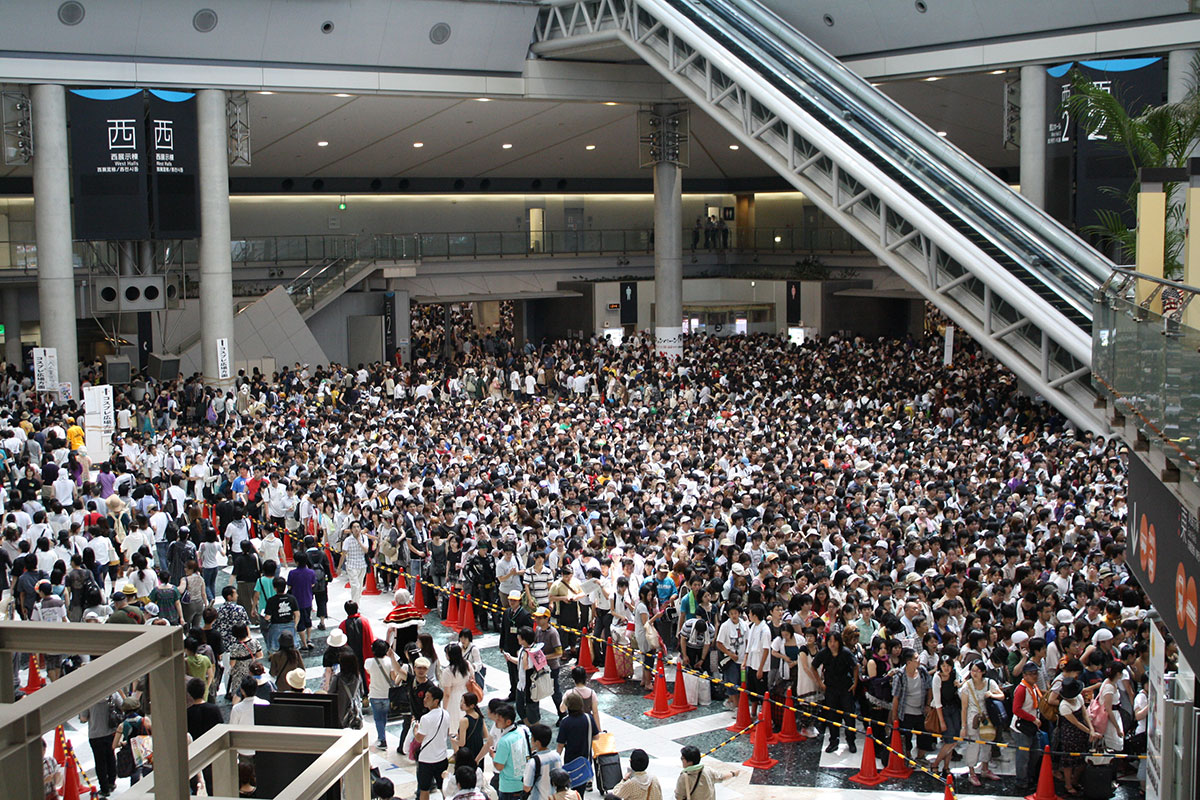 日本最大のオタクイベントのコミケは人多すぎ