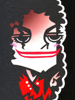 マイケルジャクソンの似顔絵イラスト