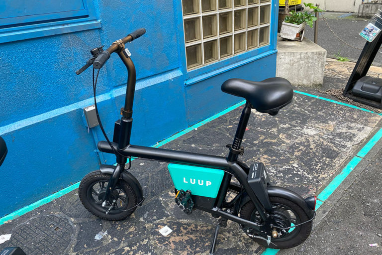 LUUPのシェア電動キックボードが超便利!特に電動自転車がいい!