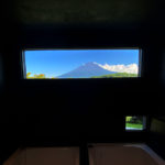 富士山が風呂から見える 2021-07-21