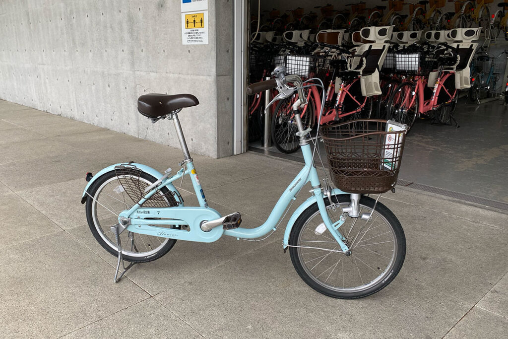 モエレ沼公園の自転車レンタル