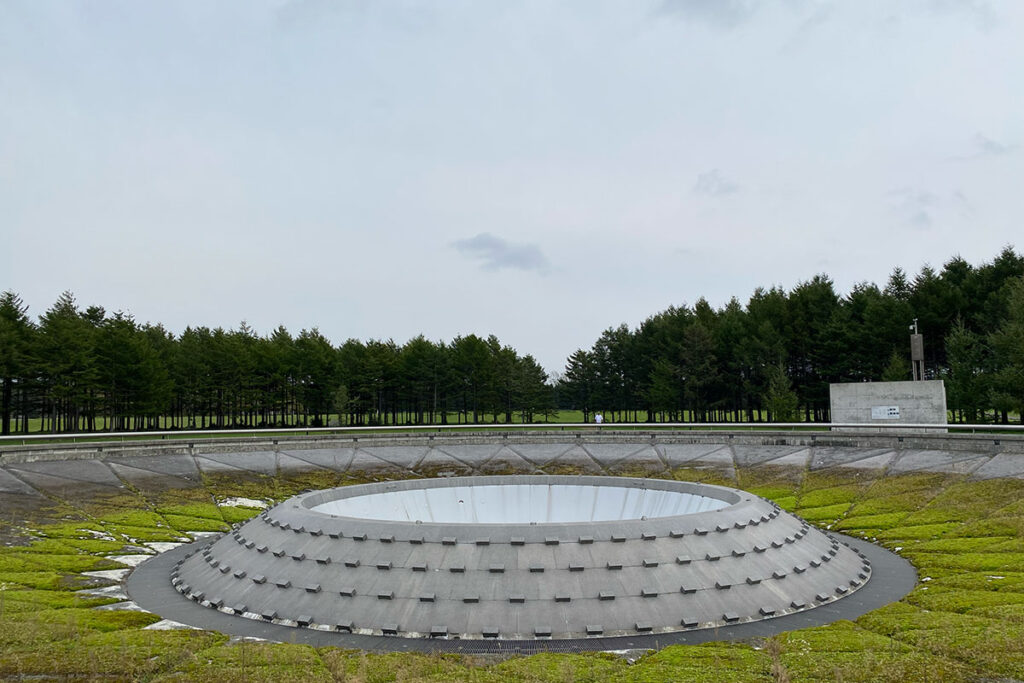 モエレ沼公園の噴水