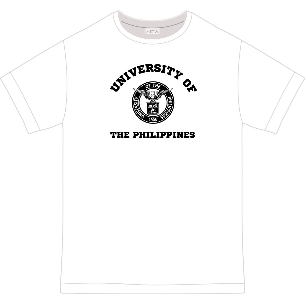 フィリピンで賢く見えるUP Tシャツ