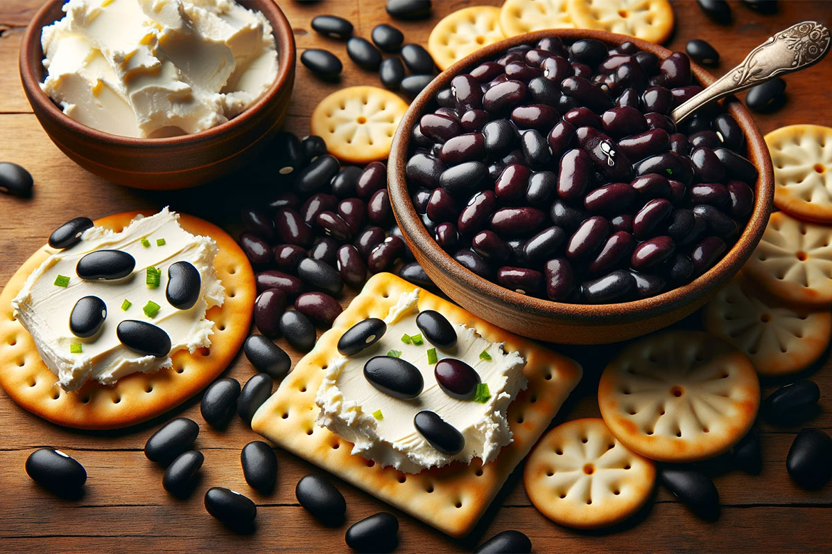 黒豆とクリーミーチーズは最高コンビ