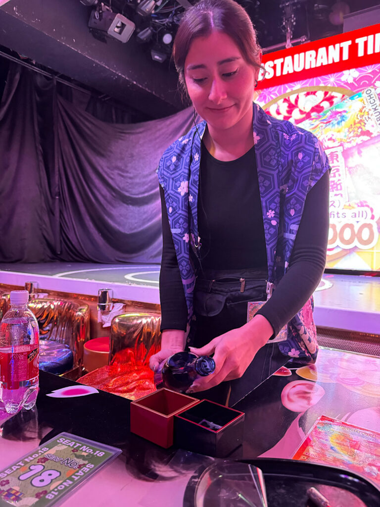 サムライレストランの日本酒