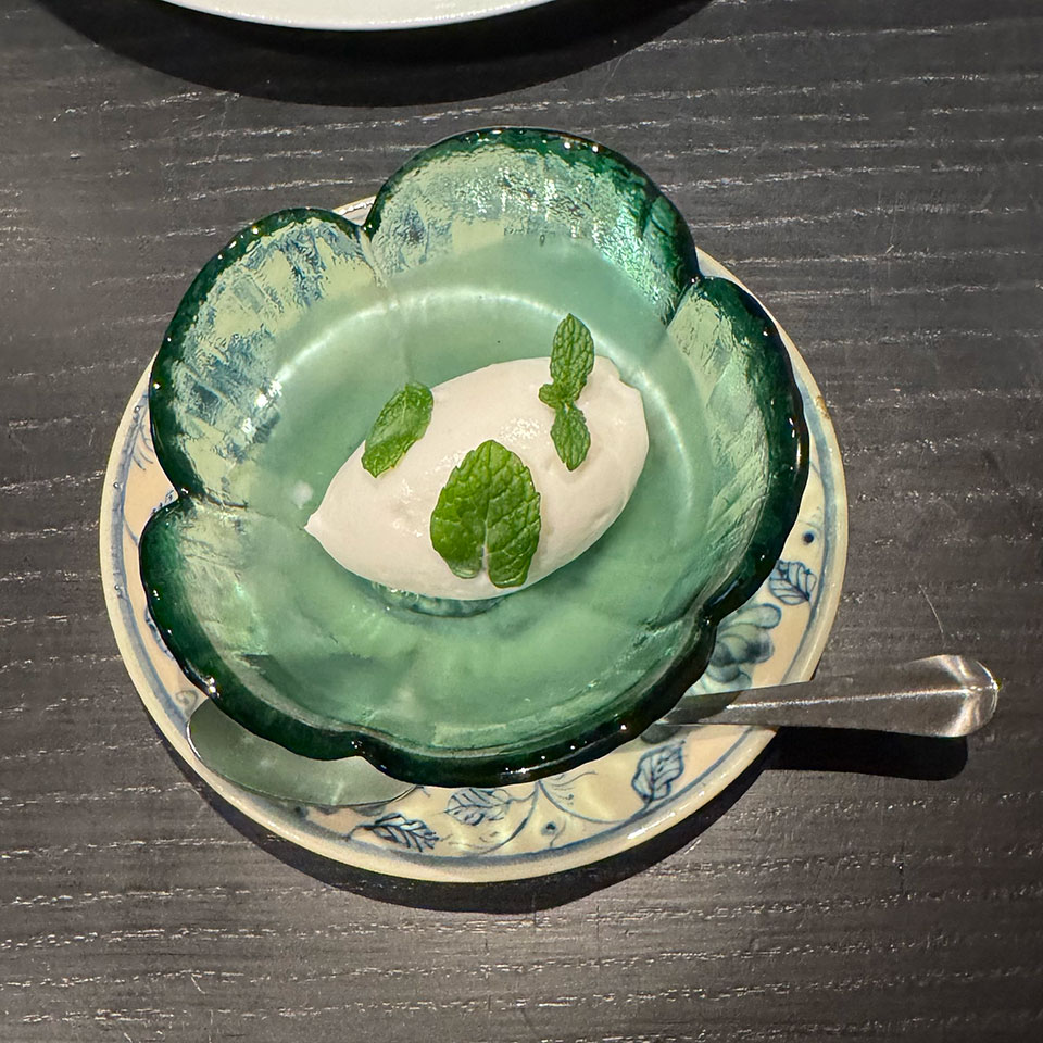 デザートのココナッツ