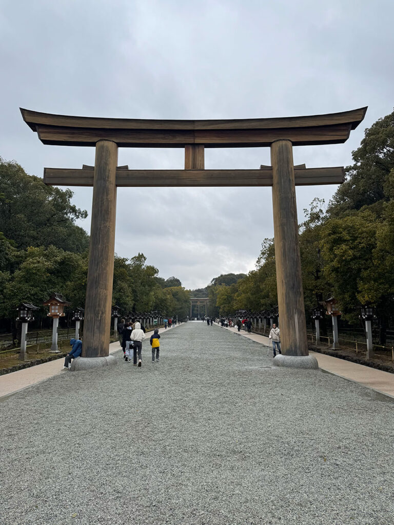 橿原神宮の鳥居