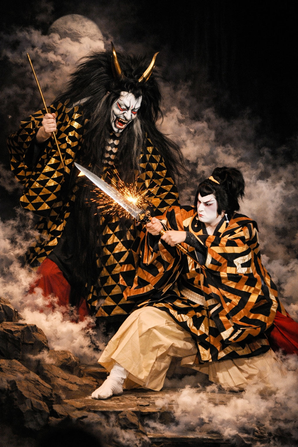 歌舞伎「日本振袖始」を見たら寝た