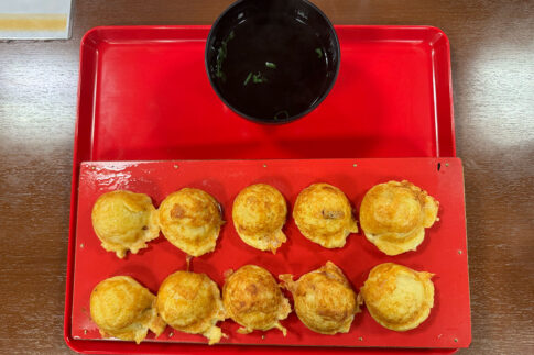 姫路タコピィの明石焼き