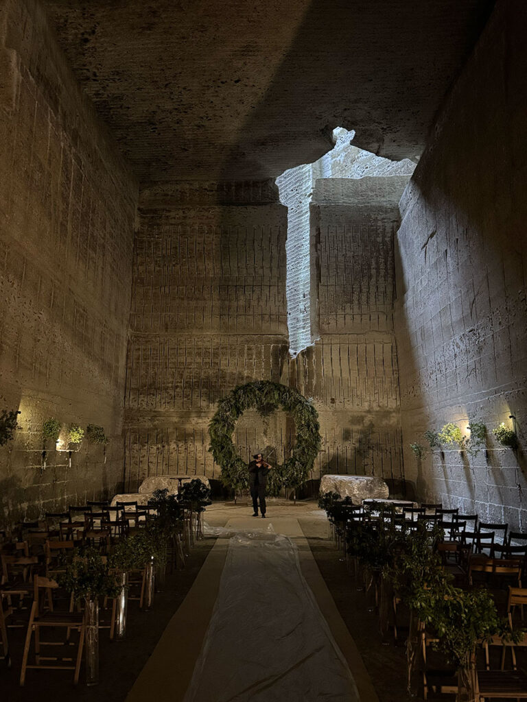 大谷資料館の結婚式場