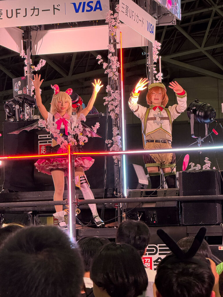 超ニコニコ盆踊りのコンパスコスプレ