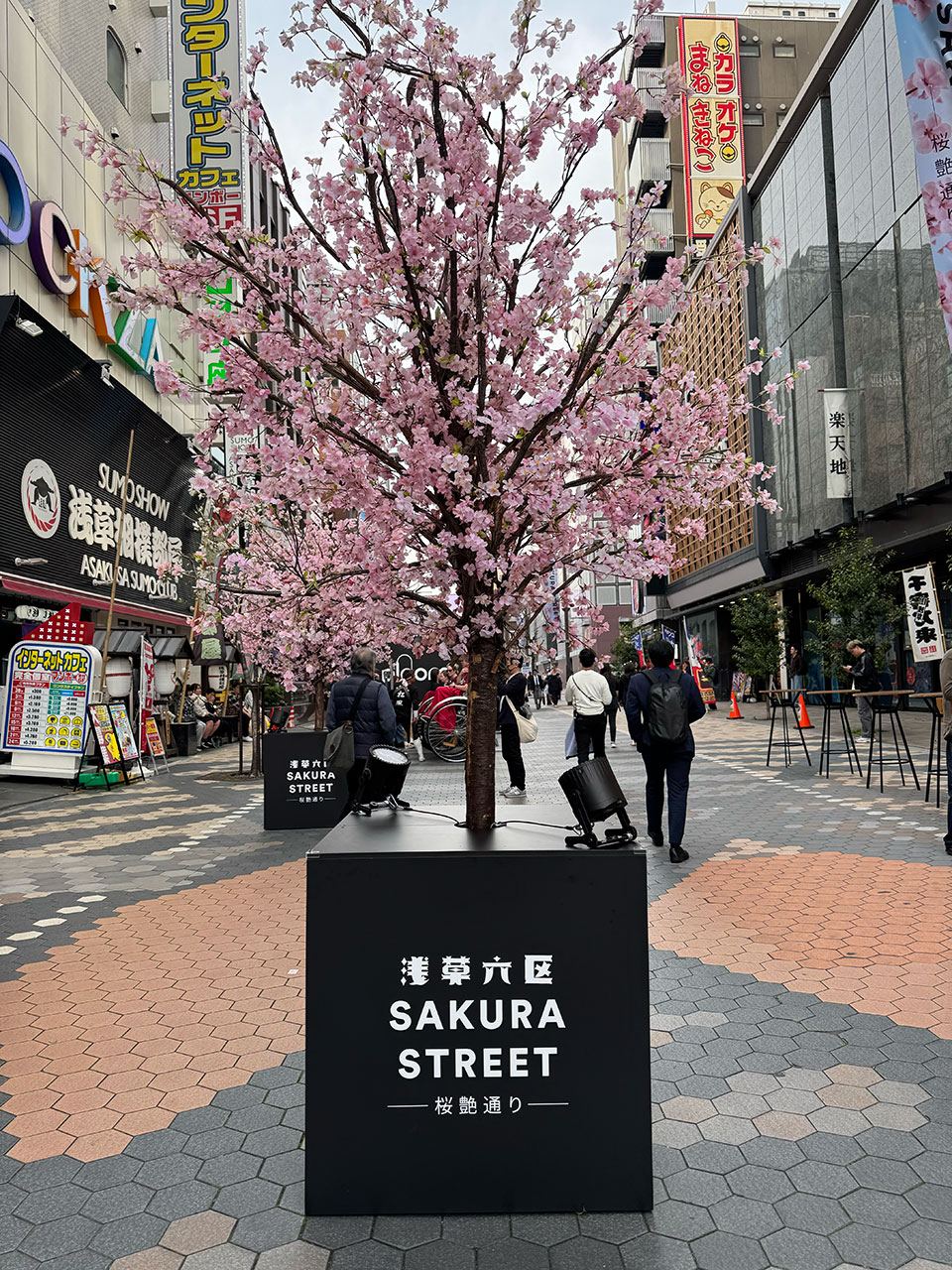 東京の桜イベント2026|浅草「桜艶通り」