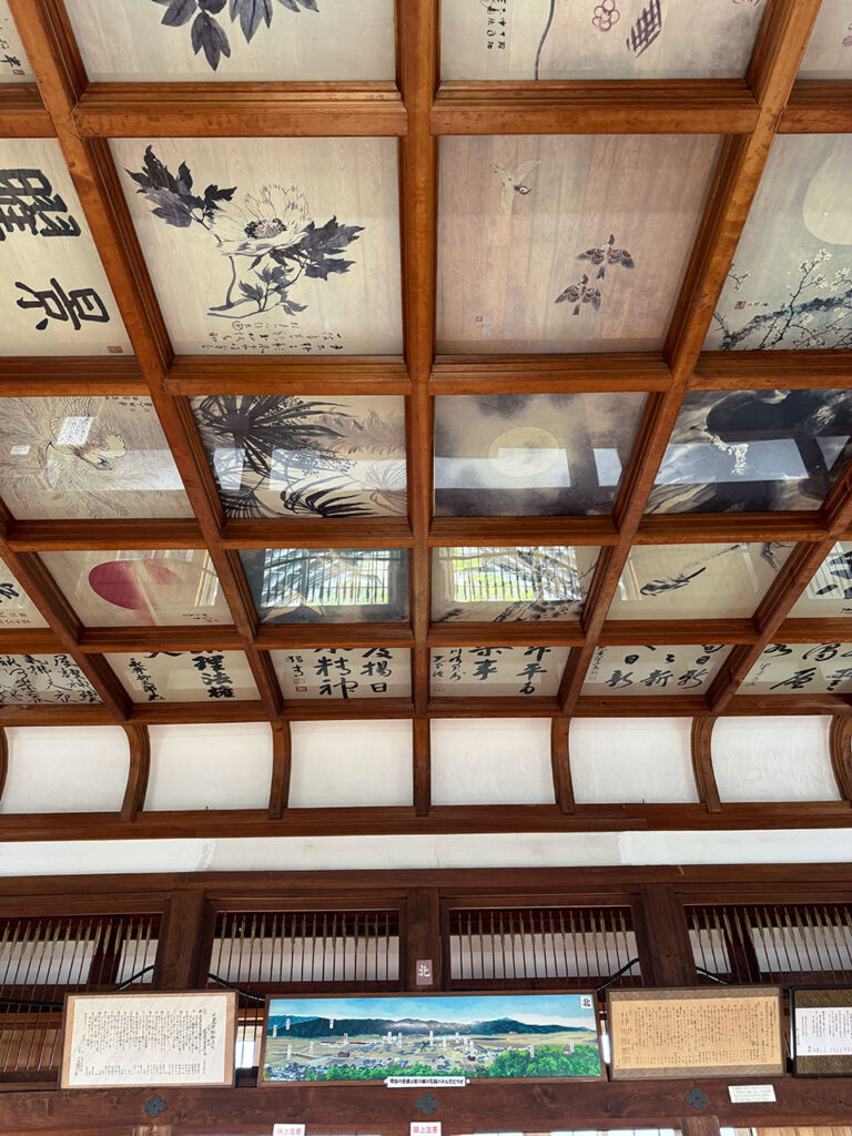 伊賀上野城の天井