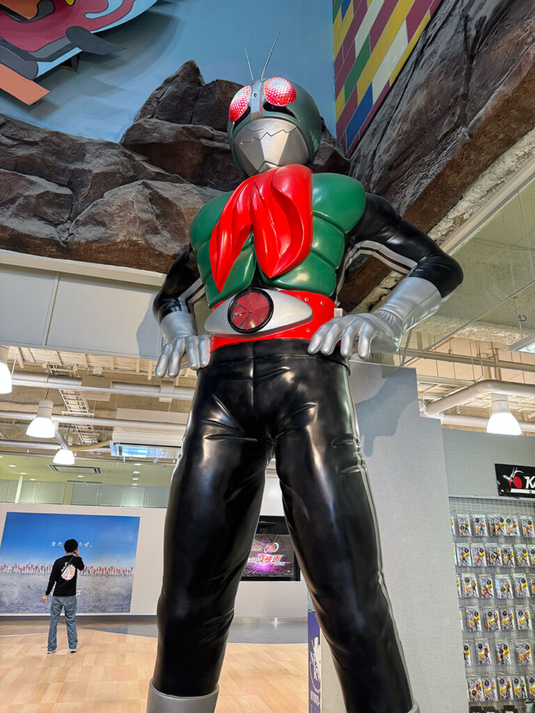 太秦映画村の巨大仮面ライダー
