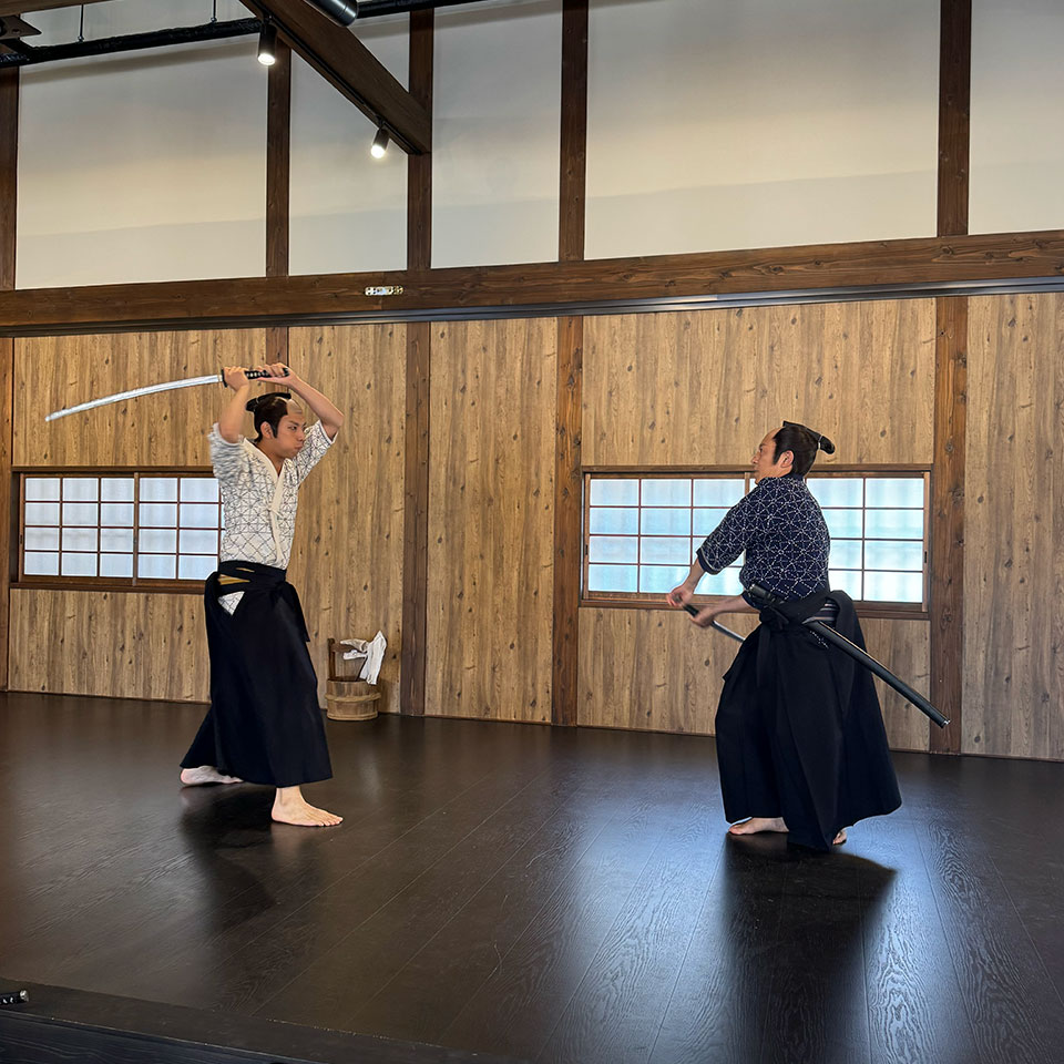 侍修練場