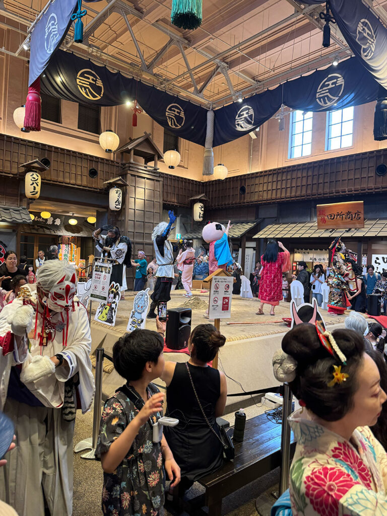 両国妖怪夏祭りの盆踊り