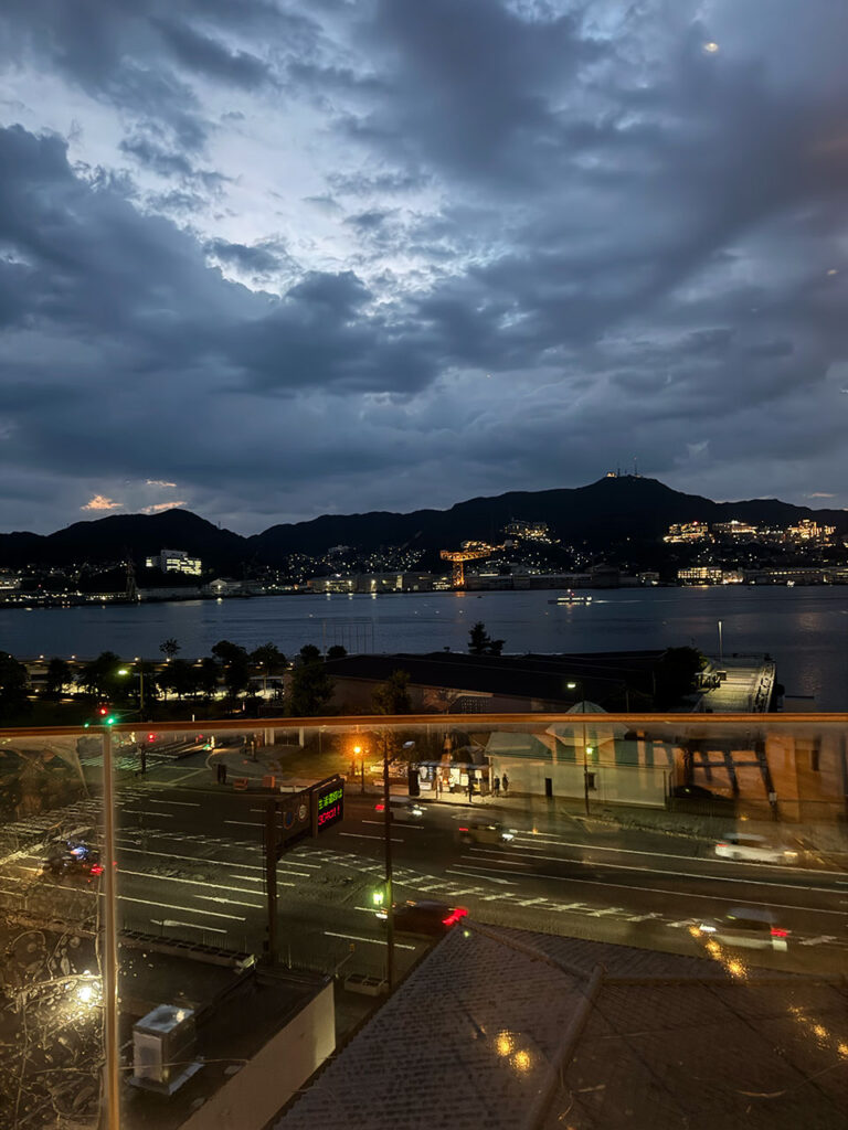 四海樓から見た夜景