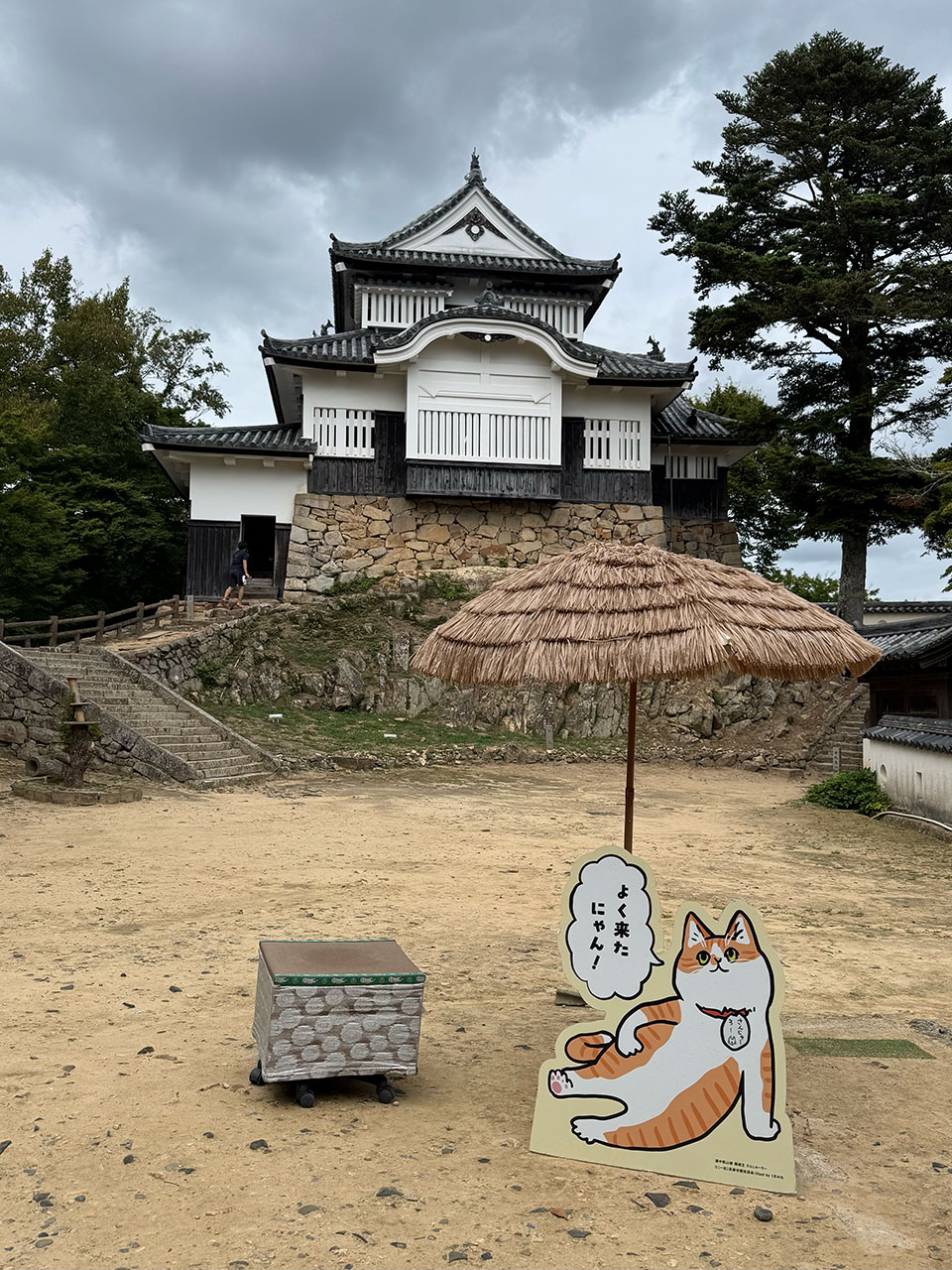 備中松山城|猫城主がいる天空の山城
